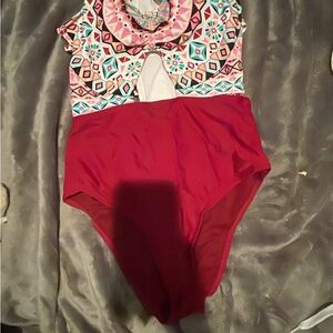 Colorful woman’s One Piece Swimsuit